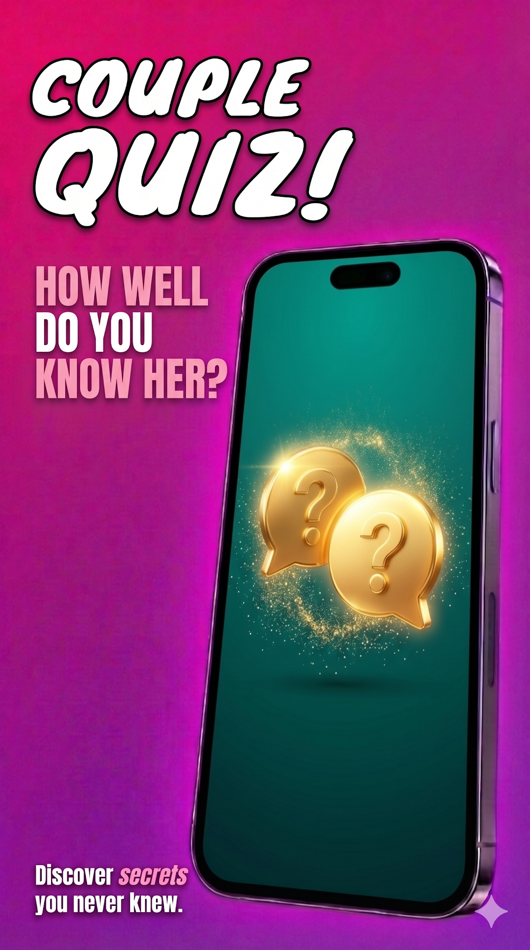 Couple quiz — how well do you know your partner